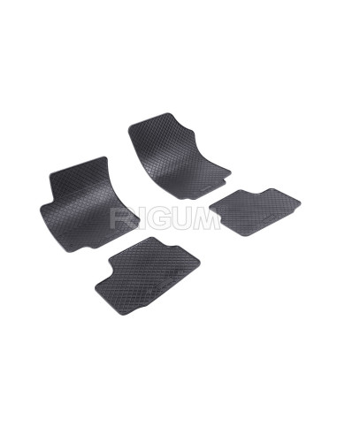 RIGUM Floor rubber mats Skoda Citigo I (2011-2020) 