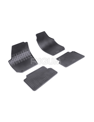 RIGUM Floor rubber mats Skoda Fabia II (5J) (2007-2014) 