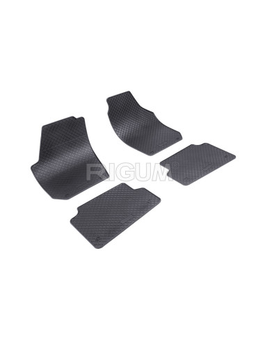 RIGUM Floor rubber mats Skoda Fabia II (5J) (2007-2014) 