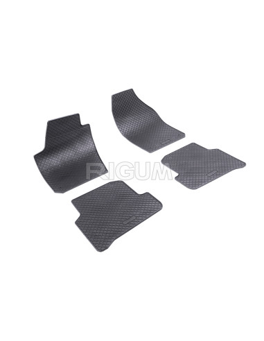 RIGUM Floor rubber mats Skoda Fabia III (NJ) (2014-2021) 