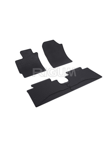RIGUM Салонные резиновые коврики Toyota Yaris III (2012-2020) 