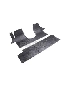 RIGUM Floor rubber mats (5/6 seats) Volkswagen T5 Transporter V (2003-2015) 