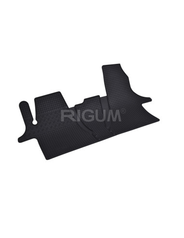 RIGUM Floor rubber mats (2/3 seats) (+tunnel) Volkswagen T6.1 Caravelle VI (2019-...) 
