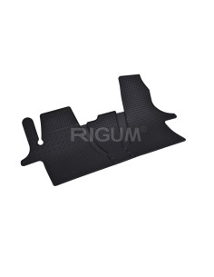 RIGUM Floor rubber mats (2/3 seats) (+tunnel) Volkswagen T6.1 Multivan VI (2019-...) 