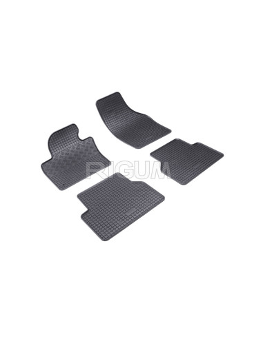 RIGUM Floor rubber mats Volkswagen Tiguan I (5N) (2007-2017) 