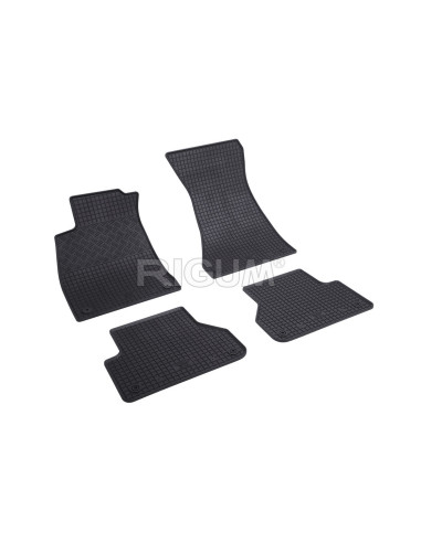 RIGUM Floor rubber mats Audi A4 V (B9) (2015-...) 