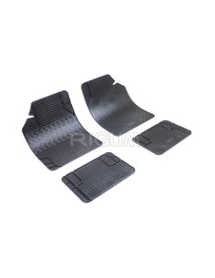 RIGUM Floor rubber mats (lux 2) (4 pieces) Universal 