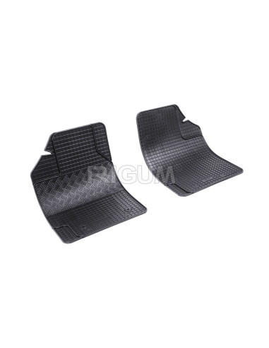 RIGUM Floor rubber mats (lux 1) (2 pieces) Universal 