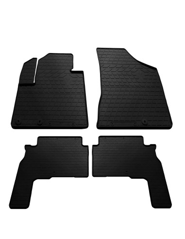 STINGRAY Салонные резиновые коврики Hyundai Santa Fe II (CM) (2010-2012) 