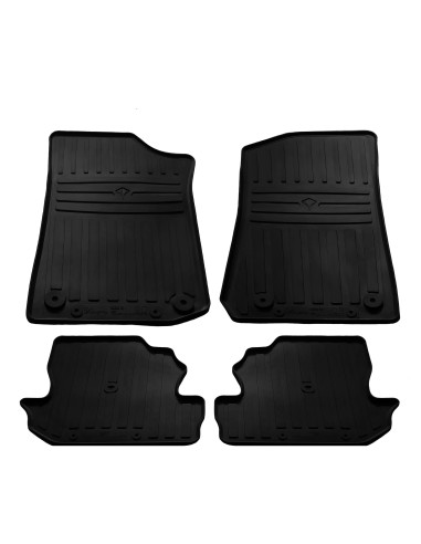 STINGRAY Floor rubber mats (3 doors) Jeep Wrangler IV (JL) (2017-...) 