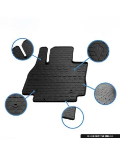 STINGRAY Floor rubber mats Kia e-Soul II (2019-...) 