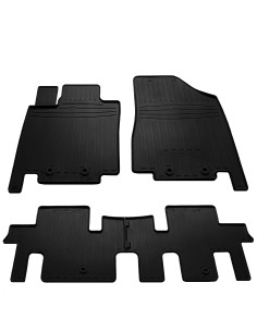 STINGRAY Салонные резиновые коврики Nissan Pathfinder IV (R52) (2012-2020) 