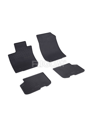 RIGUM Floor rubber mats Doblo (2 seats) (152/263) (2010-…) - 900705