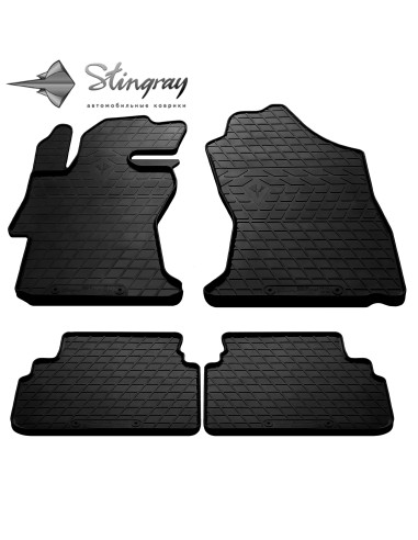 STINGRAY Салонные резиновые коврики Subaru XV II (GT) (2017-...) 