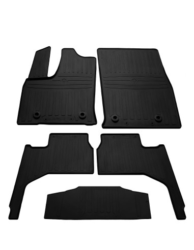 STINGRAY Салонные резиновые коврики Toyota Land Cruiser 300 (2021-...) 