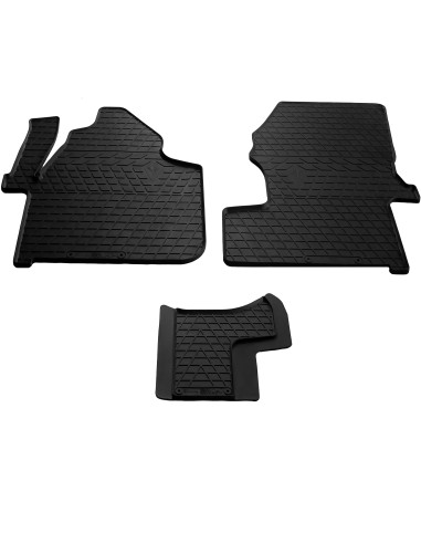 STINGRAY Floor rubber mats (1+2) Volkswagen Crafter I (2006-2017) 