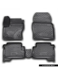 Novline 3D Floor rubber mats Mercedes-Benz A-Class III (W176) (2012-2018) 