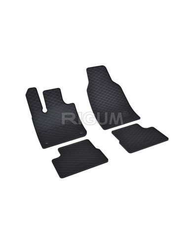 RIGUM Floor rubber mats Fiat 500e II (2021-...) 