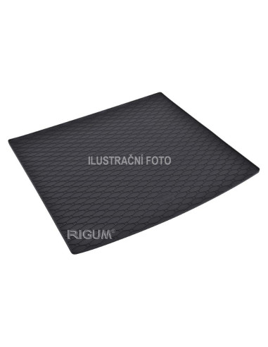 RIGUM Trunk rubber mat (5/7 seats) (3rd row folded) Audi Q7 I (4L) (2005-2015) 