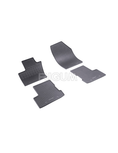RIGUM Floor rubber mats Punto Evo (2009-2018) - 900774