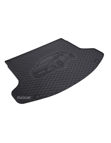 RIGUM Trunk rubber mat (fastback) (upper position) Hyundai i30 III (PD) (2018-2019) 