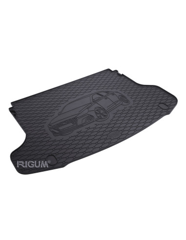 RIGUM Trunk rubber mat (fastback) (without interfloor) Hyundai i30 III (PD) (2019-...) 