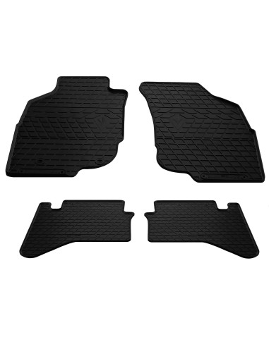 STINGRAY Floor rubber mats (crew cab) Toyota Hilux VII (2004-2015) 