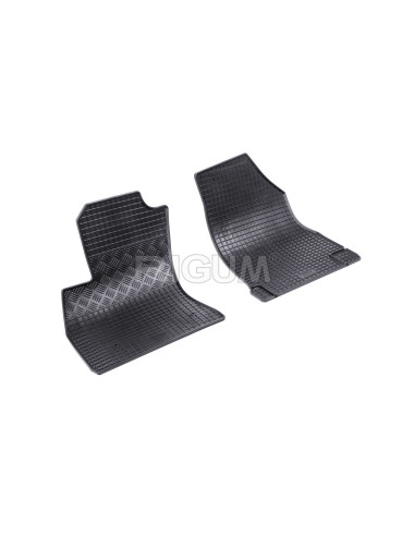 RIGUM Floor rubber mats (2 seats) Fiat Doblo II (2010-...) 