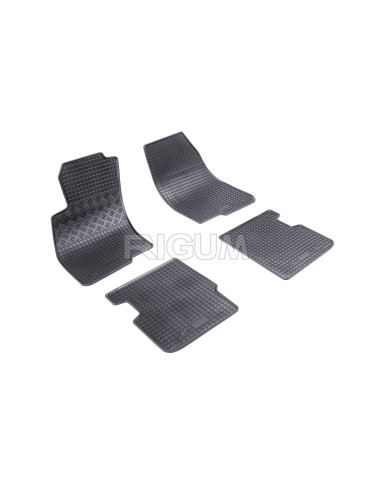 RIGUM Floor rubber mats Transit Courier (5 seats) (2014-…) - 903096