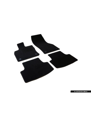 AZ AUTO DESIGN Floor velour mats Citroen C1 II (2014-...) 