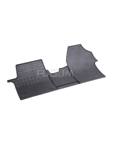 RIGUM Floor rubber mats Tourneo Custom (1+2) (3 seats) (2012-…) - 900972