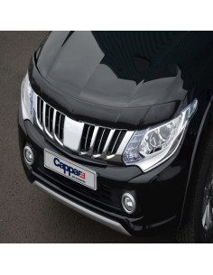 CAPPAFE Дефлектор капота Mitsubishi L200 V (2015-2019)  2