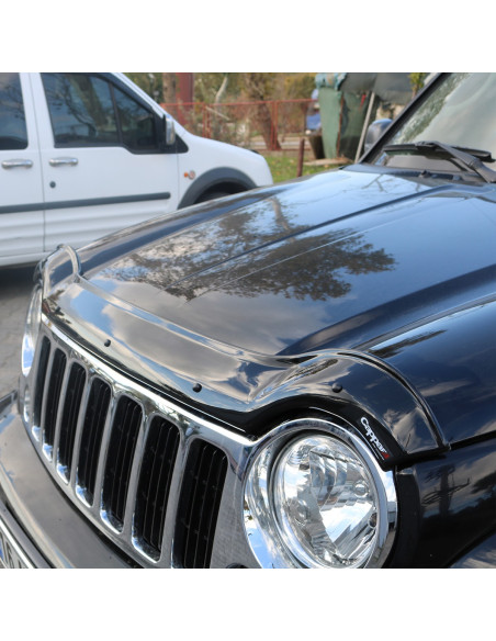CAPPAFE Дефлектор капота Jeep Cherokee III (KJ) (2001-2007) 