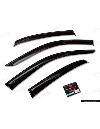 1PLUSS-CT Дефлекторы окон (хэтчбек) Citroen C4 I (2004-2011) 