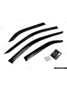 1PLUSS-CT Wind deflectors chrome Volkswagen T-Cross I (C11) (2018-...) 