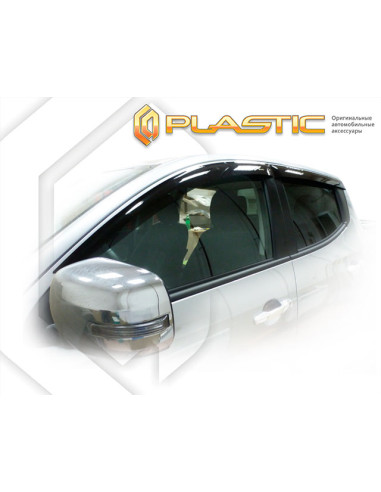 1PLUSS-CP Wind deflectors Fiat Fullback I (2016-2020) 