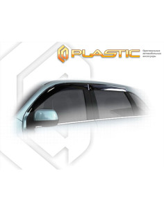 1PLUSS-CP Дефлекторы окон Peugeot 4008 I (2012-2017)