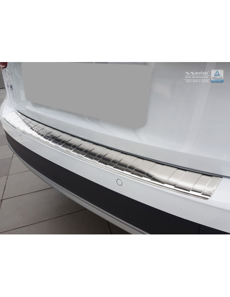 AVISA Rear bumper protector (allroad) Audi A4 V (B9) (2015-…) 