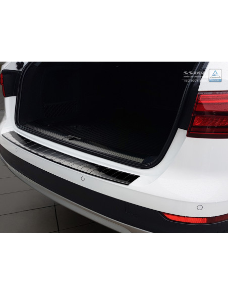 AVISA Rear bumper protector (allroad) Audi A4 V (B9) (2015-…) 