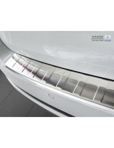 AVISA Rear bumper protector (station wagon) Audi A4 V (B9) (2015-…) 
