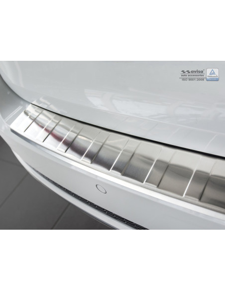 AVISA Rear bumper protector (station wagon) Audi A4 V (B9) (2015-…) 