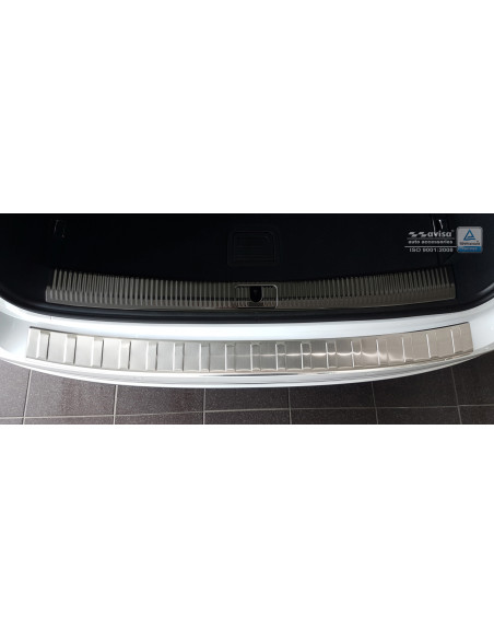 AVISA Rear bumper protector (station wagon) Audi A4 V (B9) (2015-…) 