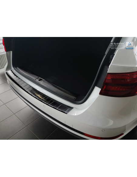 AVISA Rear bumper protector (station wagon) Audi A4 V (B9) (2015-…) 
