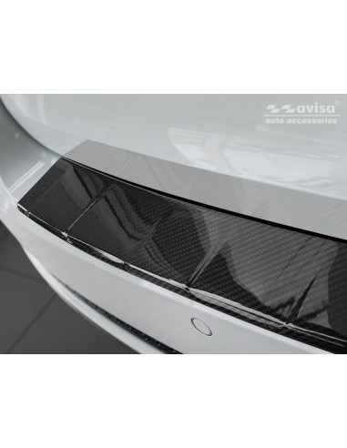 AVISA Rear bumper protector (station wagon) Audi A4 V (B9) (2015-…) 