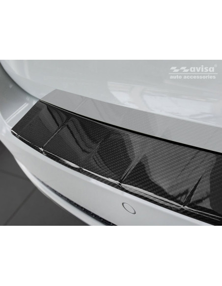 AVISA Rear bumper protector (station wagon) Audi A4 V (B9) (2015-…) 