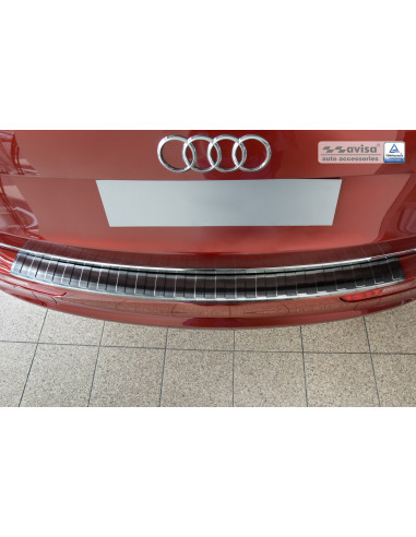 AVISA Rear bumper protector Audi Q5 I (8R) (2008-2017) 