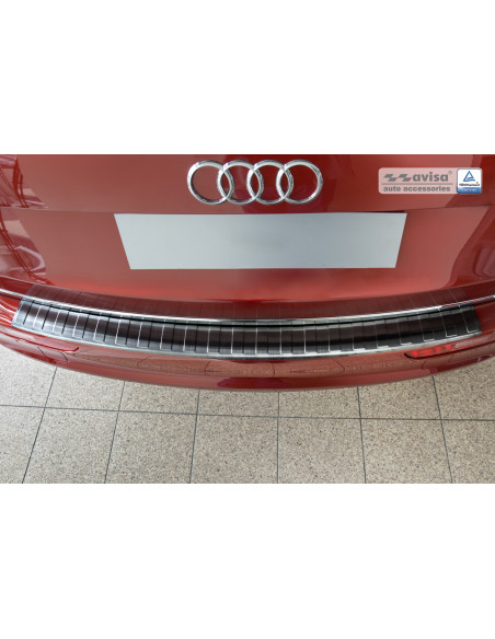 AVISA Rear bumper protector Audi Q5 I (8R) (2008-2017) 
