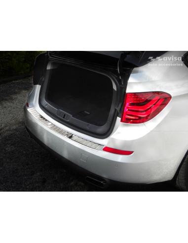 AVISA Rear bumper protector BMW 5 Series VI (F07) (2009-2017) 