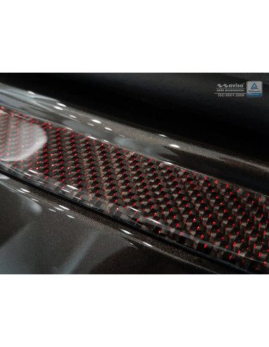 AVISA Rear bumper protector (without m-package) BMW 7 Series VI (G11/G12) (2015-…) 