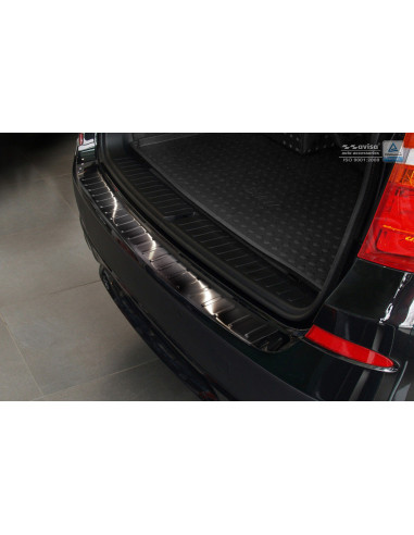 AVISA Rear bumper protector (m-sport) BMW X3 II (F25) (2010-2014) 